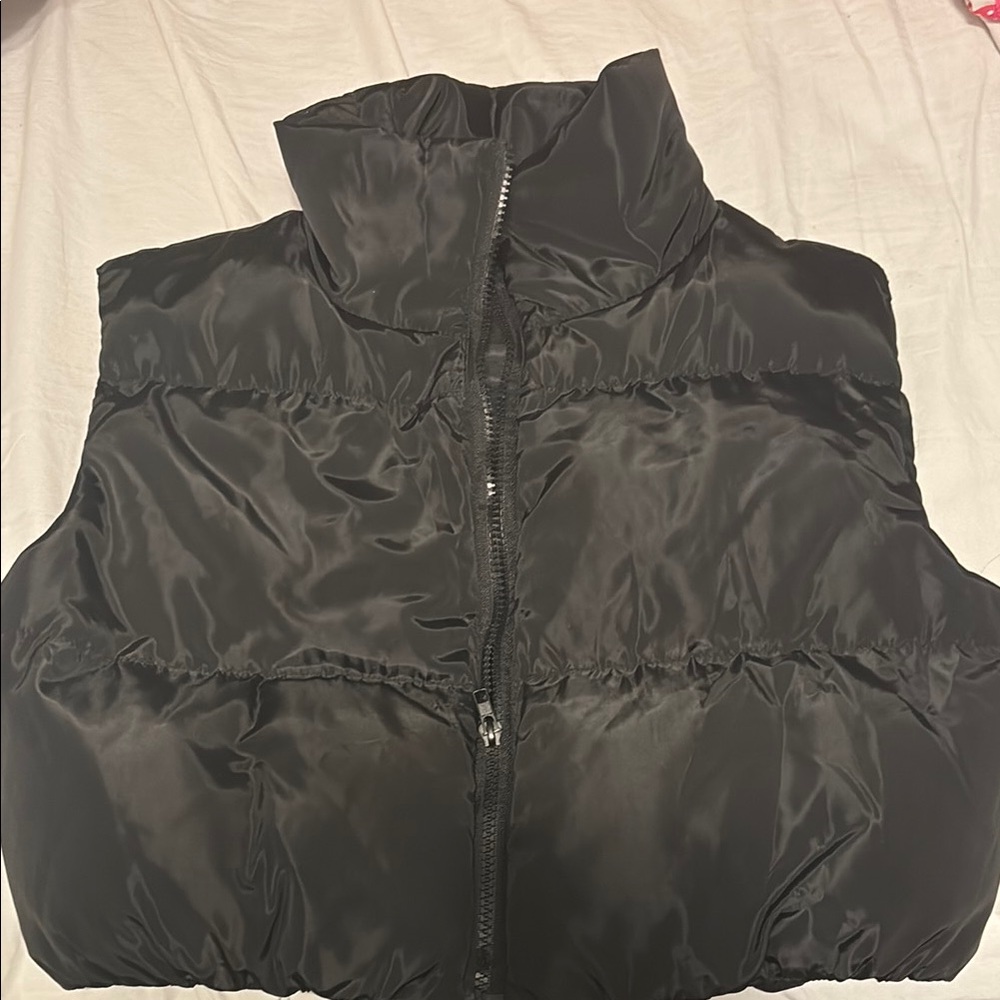 Black Puffer Vest
